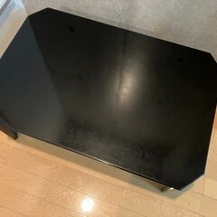 折りたたみテーブル(黒)