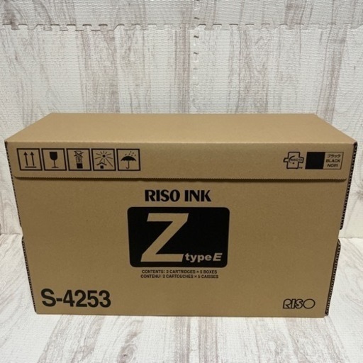 ⑩②◆理想化学工業　RISOINK ZtypeE S-4253 黒［S］10本◆
