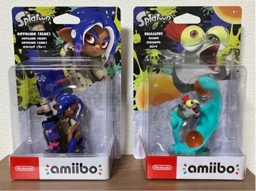 [新品.未使用]スプラトゥーン3 amiibo オクトリング(ブルー)×コジャケ