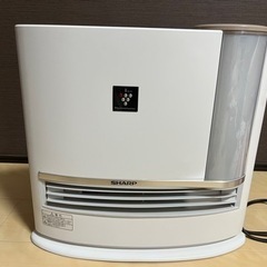 シャープ　セラミックファンヒーター　加湿器付