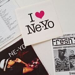 Ne-Yo初回特典ステッカー♡DVD＆ＣＤ