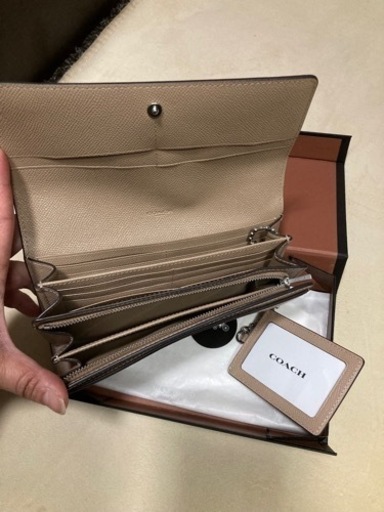 お値下げしました！35,000円→25000円✨COACH 長財布✨IDケース付き　箱有り