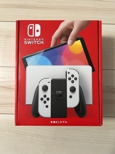 未開封品　11/9本日購入　Switch本体有機EL JCホワイト