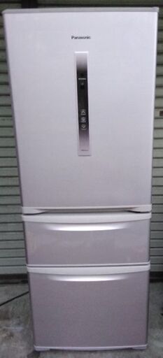 パナソニック 3ドア冷蔵庫 321L NR-C32CM-P 2014年製 シャイニングピンク 配送無料