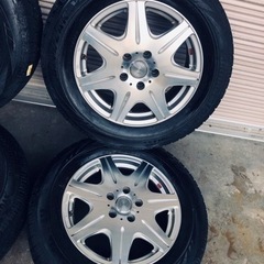 冬タイヤ 225/60R16 アルミ付ブリザック 4本組