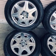 冬タイヤ 225/60R16 アルミ付ブリザック 4本組
