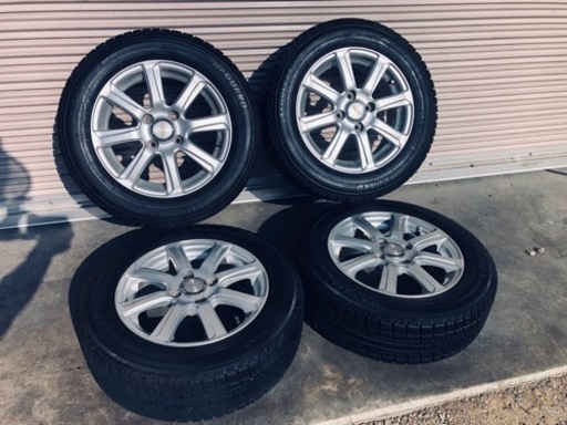 冬タイヤ 175/65R14 アルミ付スタッドレス 4本組 冬タイヤ 175/65R14 アルミ付スタッドレス 4本組