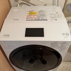 TOSHIBA 洗濯機＋乾燥機tw-127x8