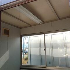 【決まりました】移動可能ユニットハウス　スーパーハウス　倉庫　休憩室　管理室　更衣室、作業小屋、待機所、簡易店舗など、用途色々です　運搬手配可能　