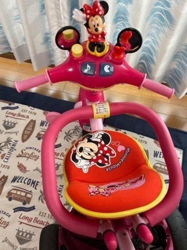 ʕ•ᴥ•ʔウィズユートライク✴︎ミニーマウス✴︎三輪車✴︎