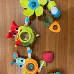 ベビーセット（リリワゴン 、メリー、バウンサー、バンボ、おもちゃ）