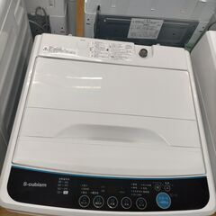 k52 エスキュービズム 洗濯機 2017年製 5.0㎏ SWL-050W 動作良好 送料B
