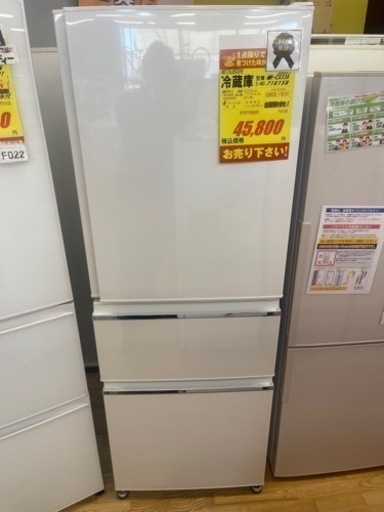 MITSUBISHI製★2017年製3ドア冷蔵庫★6ヶ月間保証付き