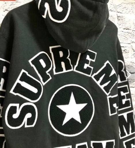 Team Chenille Hooded Sweatshirt XLシュプリーム