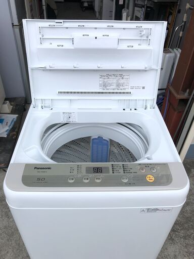 【動作保証あり】Panasonic パナソニック 2018年 NA-F50B12 5.0kg 洗濯機【管理KRS515】