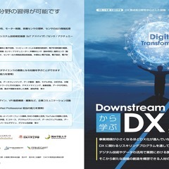  「Downstream から学ぶ DX」リスキリングプログラムの画像