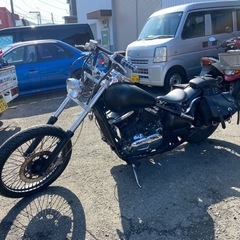 Kawasaki バルカン400  アメリカン　7年式　カスタム...