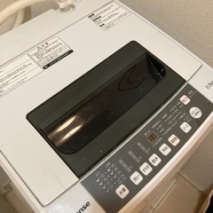 Hisense 洗濯機 5.5kg 4500円