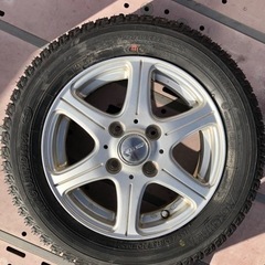 【　最　終　価格　】スタッドレス　１５５/６５Ｒ１３　アルミホイール付き
