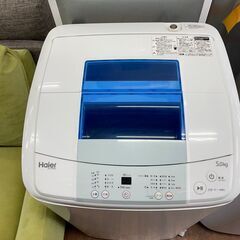 洗濯機　No.5435　ハイアール　5kg　JW-K50M　20...