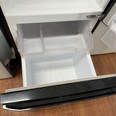 冷蔵庫 No.5436 三菱 146L MR-P15C-B 2018年製 ブラック【リサイクル