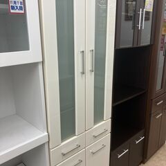 エ*ン様 ニトリ　ホワイト 食器棚 4引き出し 2棚 2面カップボード 食器棚 キッチン収納 NITORI ニトリ幅 59cm No.2239