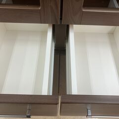 お値下げ致しました！！】2面カップボード 食器棚 キッチン収納 幅