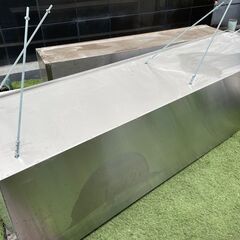 関東送料無料 業務用 ステンレスフード ダクトフード ダクトカバー 換気扇フード W2350×D600×H650mm 厨房 飲食 引取歓迎