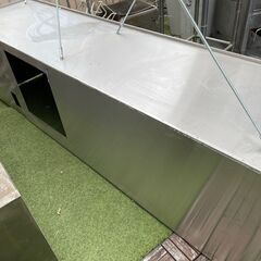 関東送料無料 業務用 ステンレスフード ダクトフード ダクトカバー 換気扇フード W2350×D600×H650mm 厨房 飲食 引取歓迎