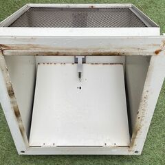 全国送料無料 業務用 三菱 W-35SDBC ウェザーカバー ステンレス 有圧換気扇システム部材 排気形防火タイプ H474×W474×D392mm 7.1kg