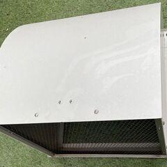 全国送料無料 業務用 三菱 W-35SDBC ウェザーカバー ステンレス 有圧換気扇システム部材 排気形防火タイプ H474×W474×D392mm 7.1kg