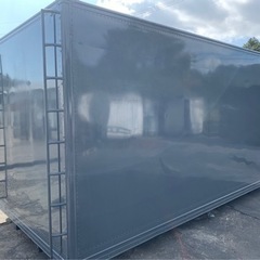 No.674 アルミバン 3 ｔ 車  アルミ 箱 バイク 倉庫 トラック コンテナ 米 保管庫 物置 DIY