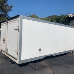 No.675 ⚠️引取限定⚠️  アルミ 箱 バイク 倉庫 トラック コンテナ 米 保管庫 物置 DIY No.675 ⚠️引取限定⚠️ アルミ 箱 バイク 倉庫 トラック コンテナ 米