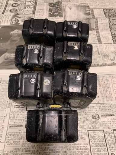 ⑨ マキタ バッテリー 18V 7個セット バラ売り