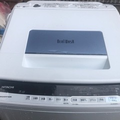 日立　8キロ　洗濯機　2019年製　BW-T85 美品　中…