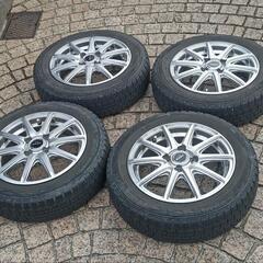 155/65R14ダンロップ スタッドレスタイヤホイール4本