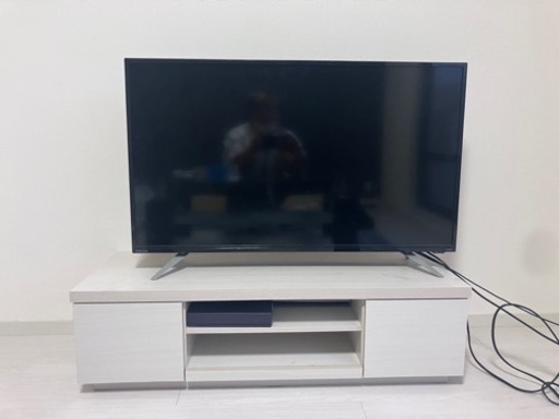 テレビ　テレビ台　TV 40型テレビ　値段交渉あり