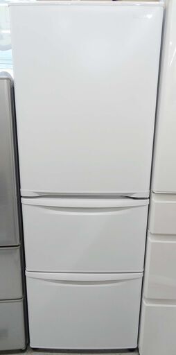 恵庭】パナソニック ノンフロン冷凍冷蔵庫 NR-C342C 2021年製 335L 右