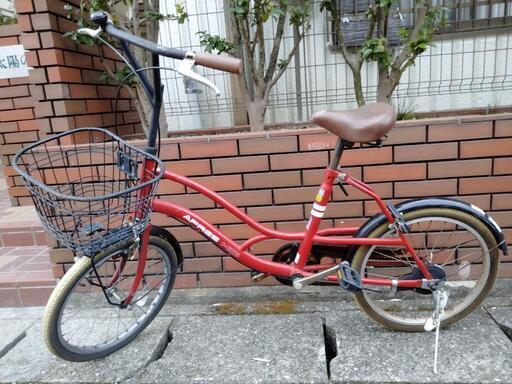 (chariyoshy出品)20インチ自転車　赤色