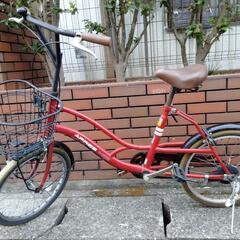 (chariyoshy出品)20インチ自転車　赤色