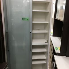 食器棚 幅90cm サモーレ ストックボード 食器棚 完成品 引き戸 ガラス 