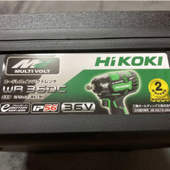 HiKOKI  コードレスインパクトレンチ 36V WR36DC...