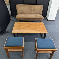 テーブル・ソファ・椅子　セット
