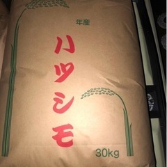 お米 30kg 玄米 残り1袋 ①