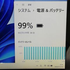 保証付 新品SSD Wi-Fi有 15.6型 ノートパソコン NEC PC-LS150NSR 中古美