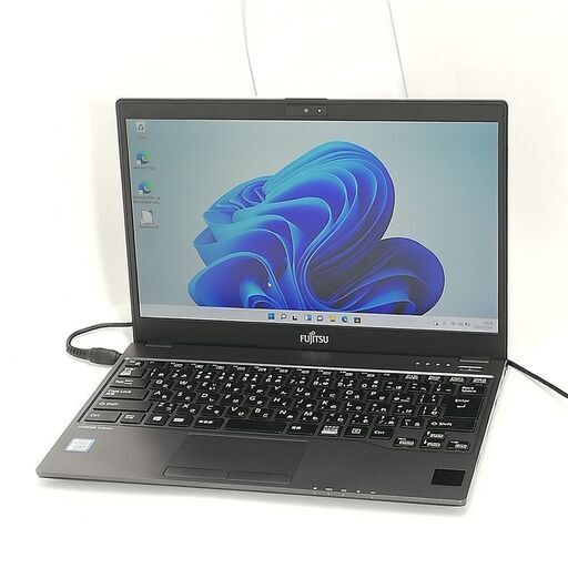 保証付 日本製 高速SSD 軽量 薄型 13.3型 ノートPC 富士通 U937/P 中古美品 第7世代Core i5 8GB 無線 Webカメラ Windows11 Office