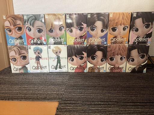 タイニータン BTS Qposket フィギュア