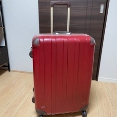 スーツケース★大きめ★赤★キャリーケース★海外旅行