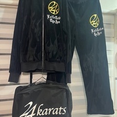 【最終日価格‼︎】24karats ファイヤー　ベロア　セットアップ