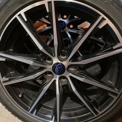 スバル純正ホイール 7J +55 5H PCD100 17年製225/60R17